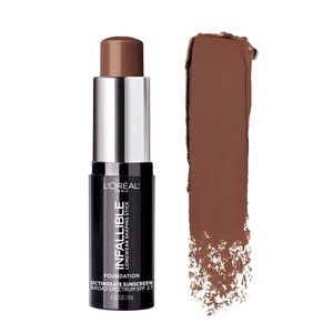 LORÉAL Infallible Longwear Shaping Stick Makeup in Espresso 412